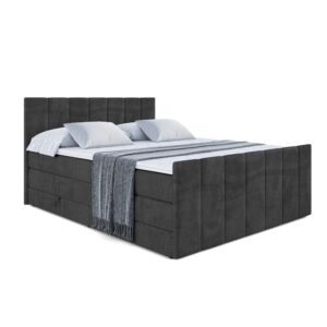 wohnli-moebel-suche-800000646987 Wohnli Möbelsuche - BOXSPRINGBETT MOETI-Z KING - 140x200 - H3/H4 - Schwarz