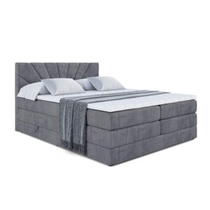 wohnli-moebel-suche-800000647012 Wohnli Möbelsuche - BOXSPRINGBETT MILTIO KING - 180x200 - H3/H4 - Dunkelgrau