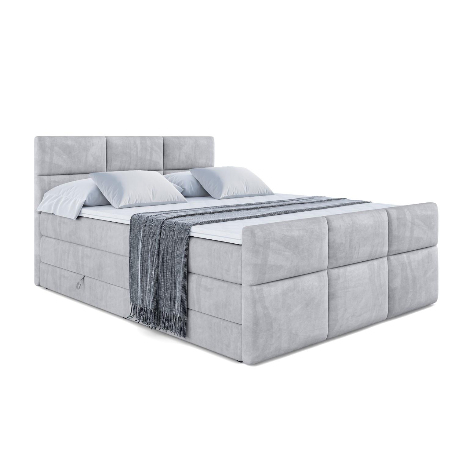 wohnli-moebel-suche-800000647094 Wohnli Möbelsuche - BOXSPRINGBETT OHIO-Z KING - 120x200 - H3/H4 - Hellgrau