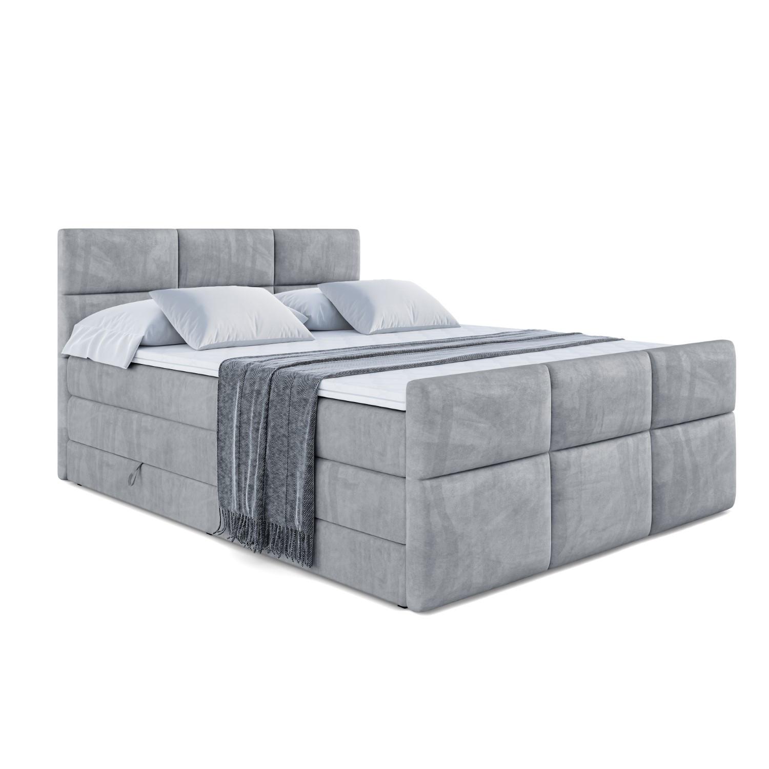 wohnli-moebel-suche-800000647099 Wohnli Möbelsuche - BOXSPRINGBETT OHIO-Z KING - 140x200 - H3/H4 - Grau