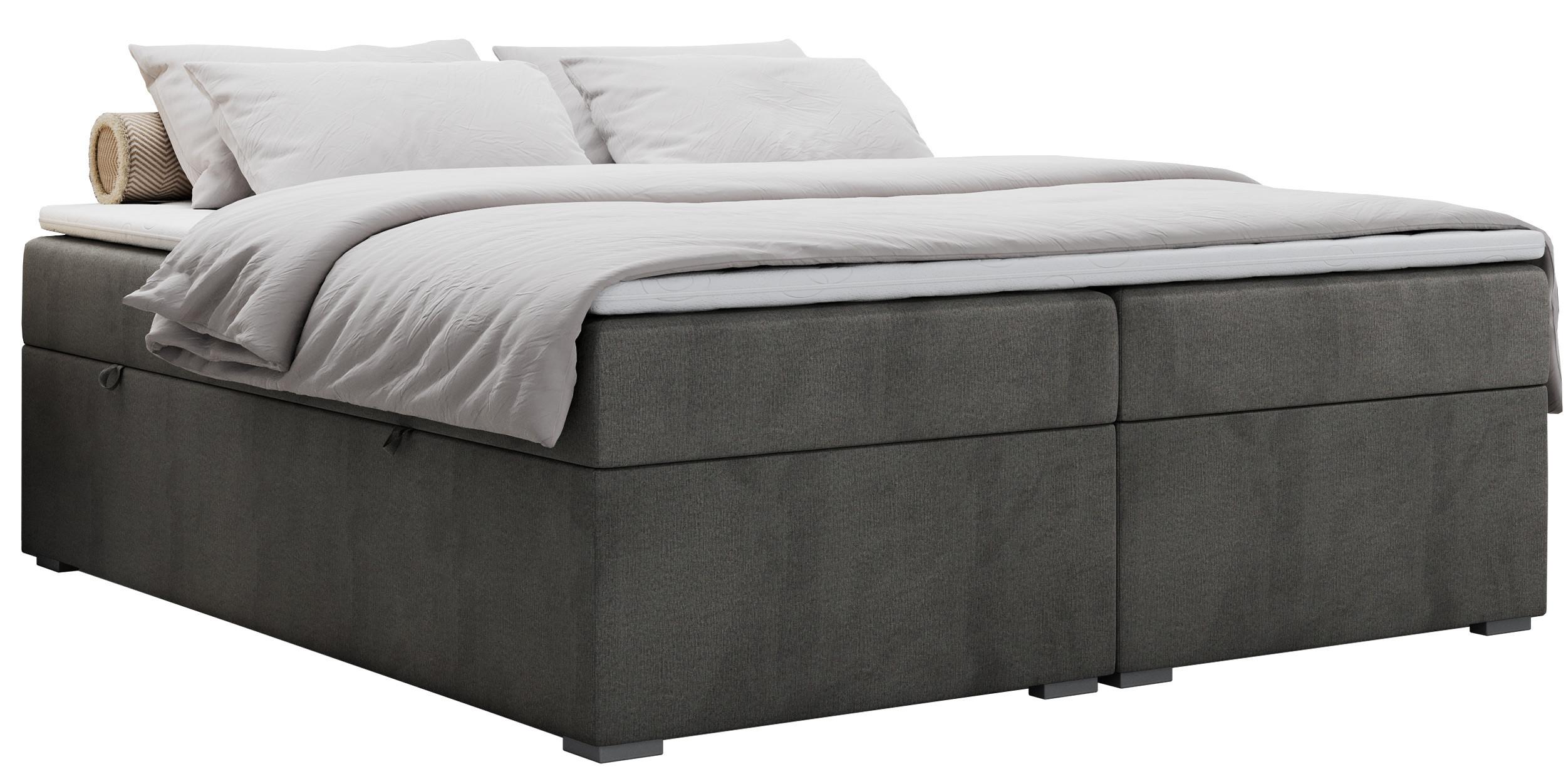 wohnli-moebel-suche-800000649047 Wohnli Möbelsuche - BOXBETT BESS 120/200 Dunkelgrau Velvet - H3
