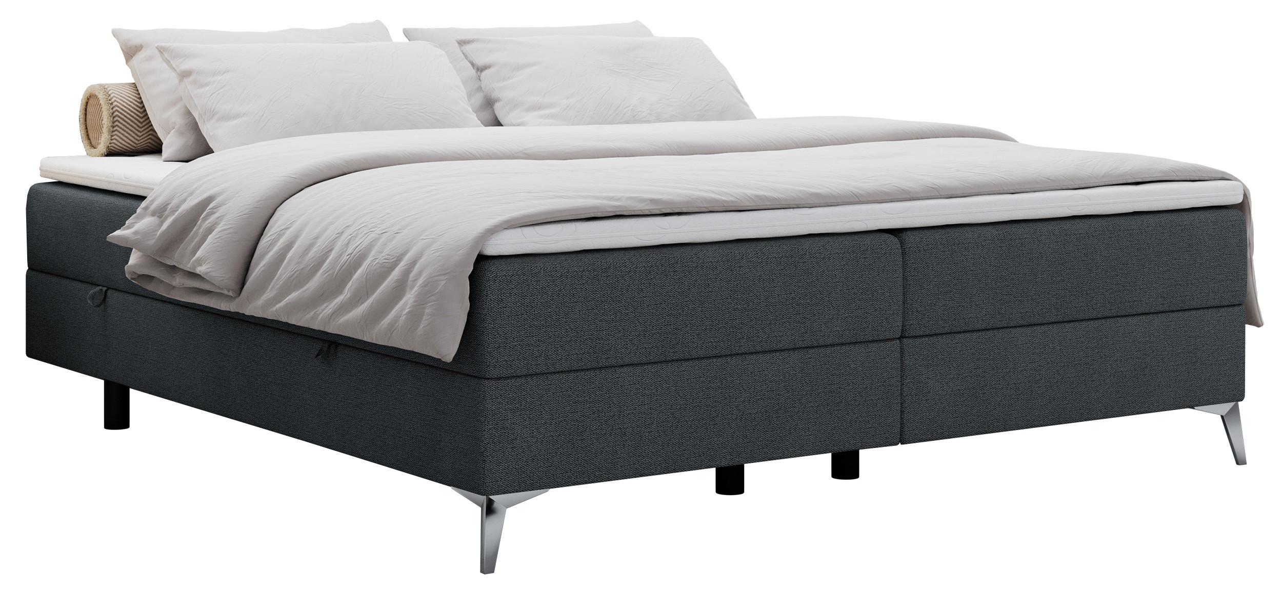 wohnli-moebel-suche-800000649058 Wohnli Möbelsuche - BOXBETT LESS 120/200 Dunkelgrau Struktur - H4