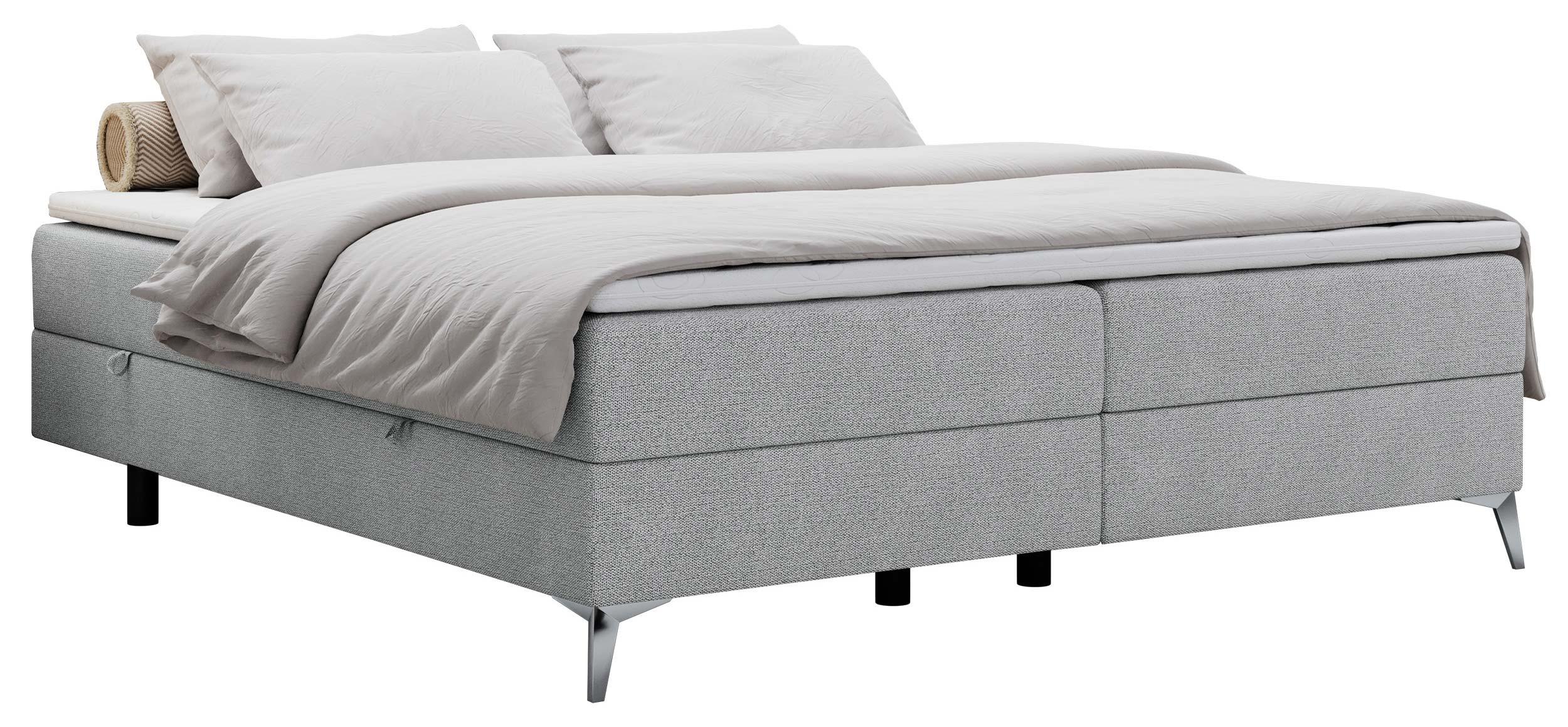 wohnli-moebel-suche-800000649099 Wohnli Möbelsuche - BOXBETT LESS 120/200 Hellgrau Struktur - H3