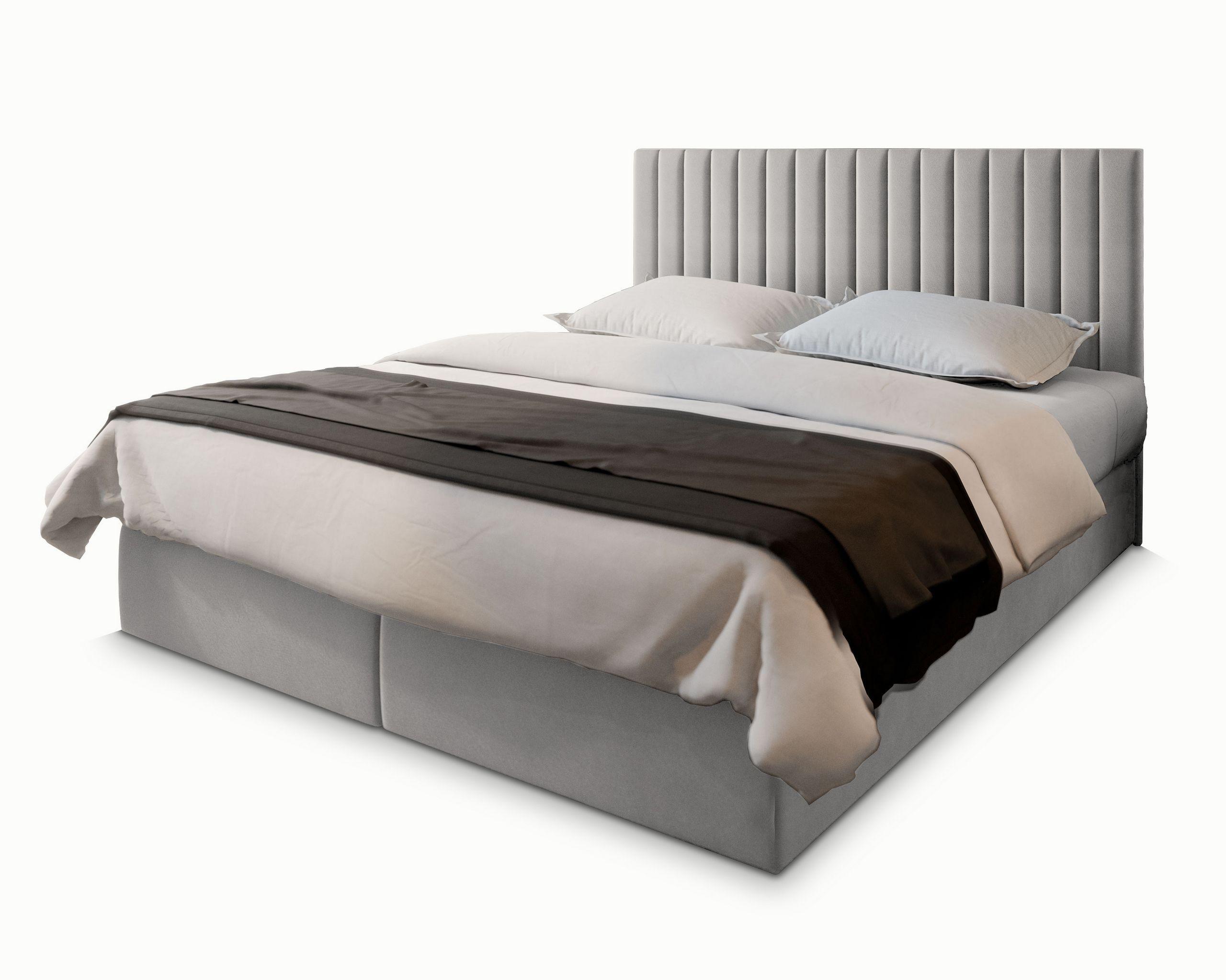 wohnli-moebel-suche-800000650817 Wohnli Möbelsuche - BOXBETT BRESEL 180x200 cm mit Matratze und Topper - Hellgrau
