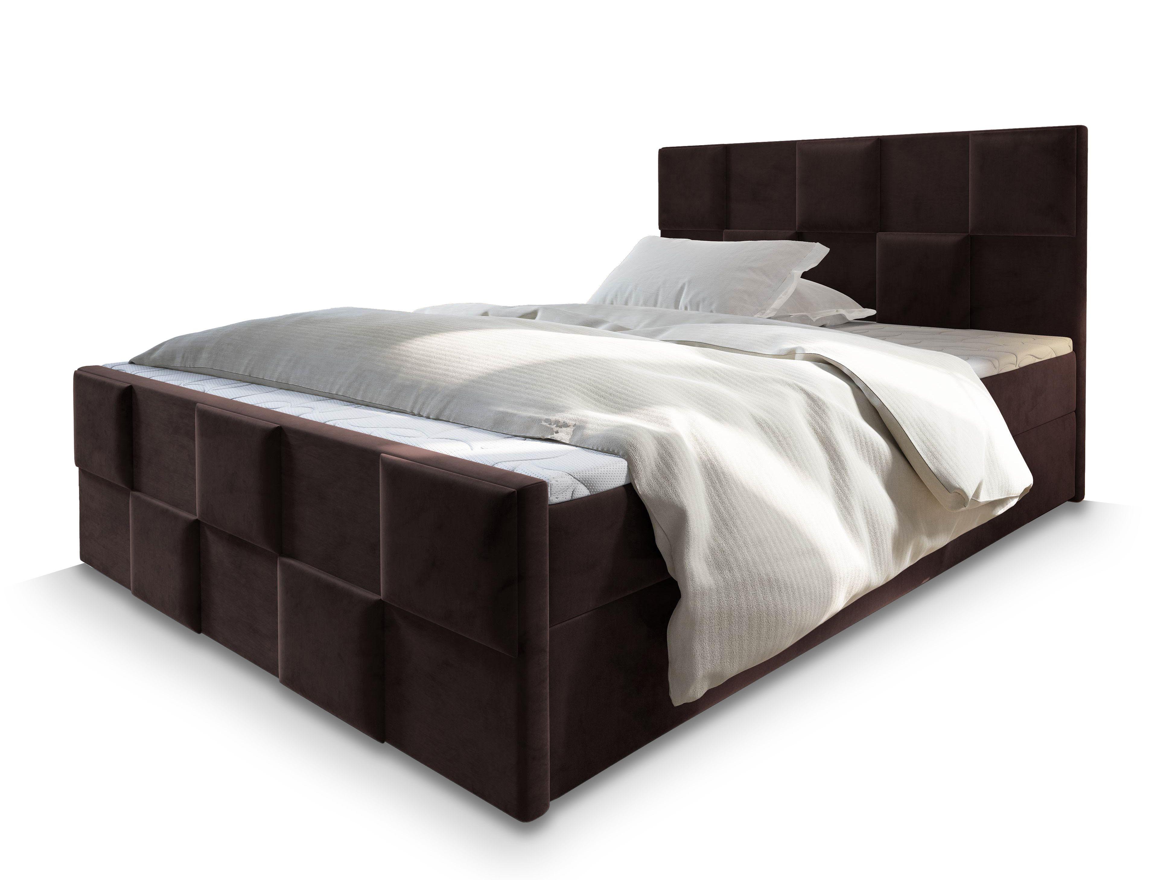 wohnli-moebel-suche-800000650854 Wohnli Möbelsuche - BOXBETT MONA 160x200 cm mit Matratze und Topper - Braun
