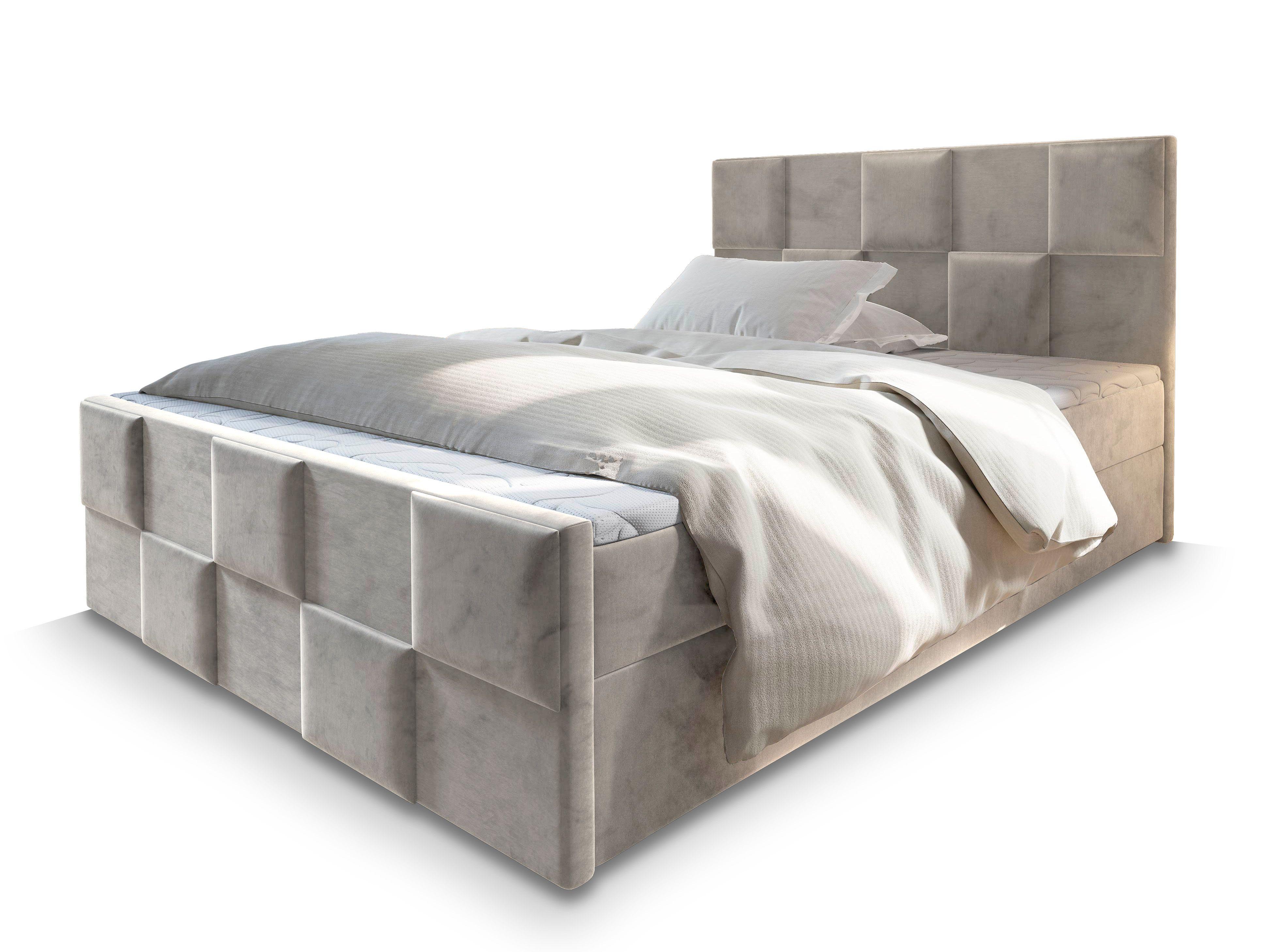 wohnli-moebel-suche-800000650913 Wohnli Möbelsuche - BOXBETT MONA 140x200 cm mit Matratze und Topper - Beige