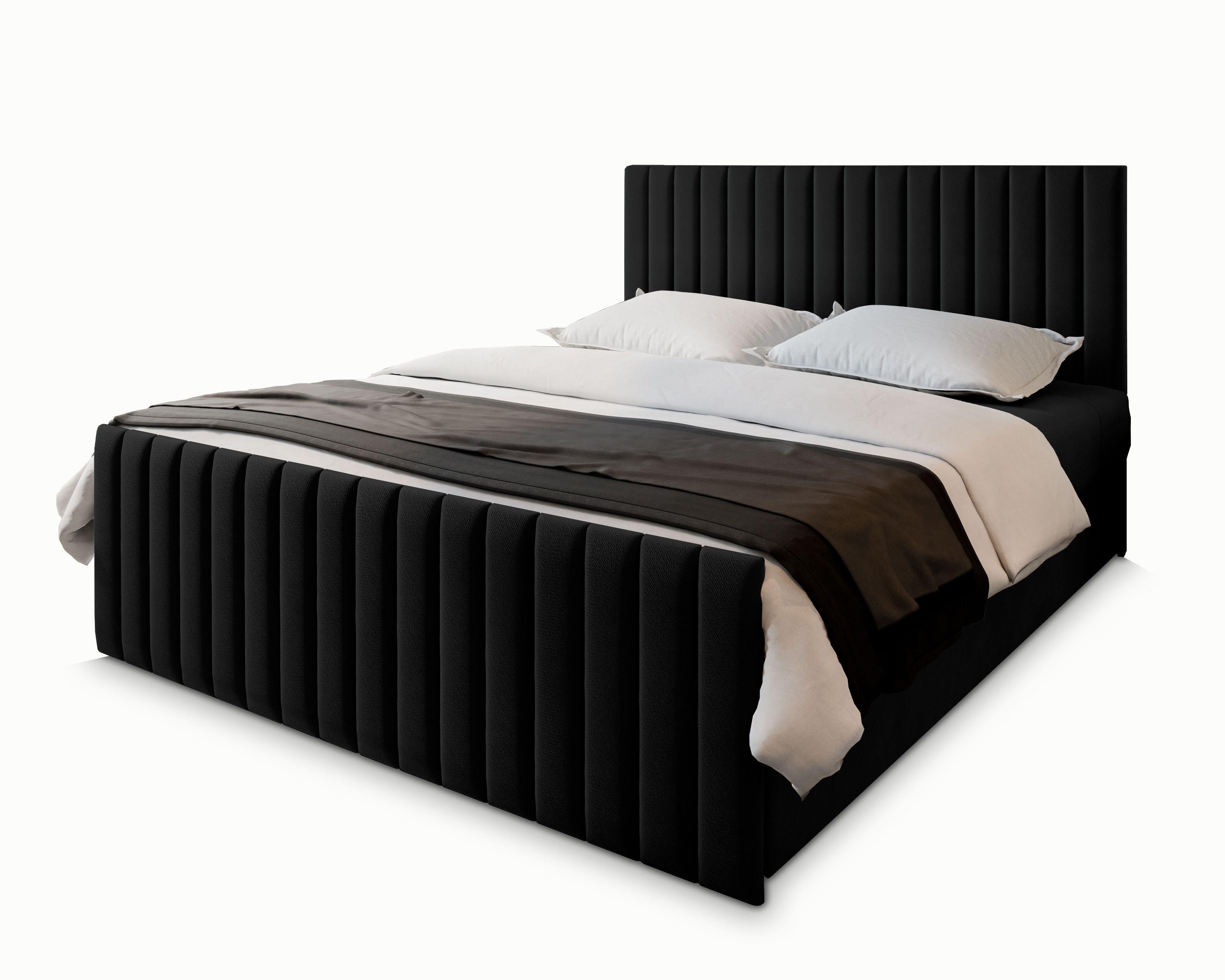 Wohnli Möbelsuche - BOXBETT ARION 140x200 cm mit Matratze und Topper