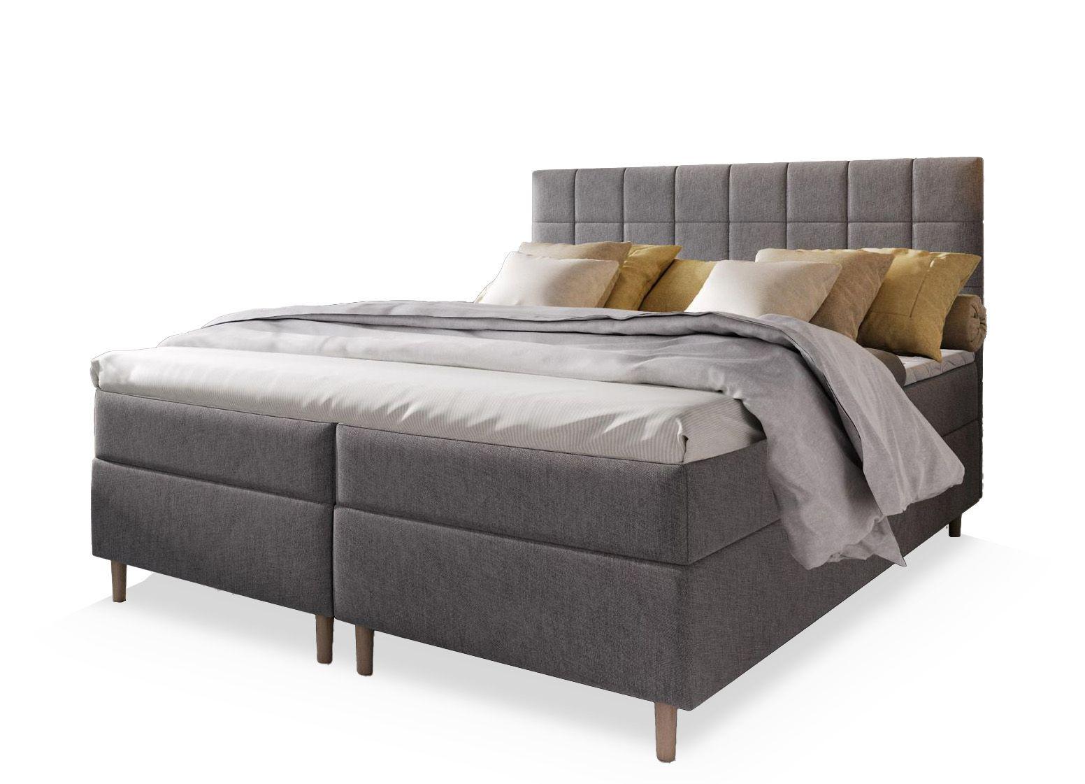 wohnli-moebel-suche-800000650969 Wohnli Möbelsuche - BOXBETT IBIZA 140x200 cm mit Matratze und Topper - Hellgrau