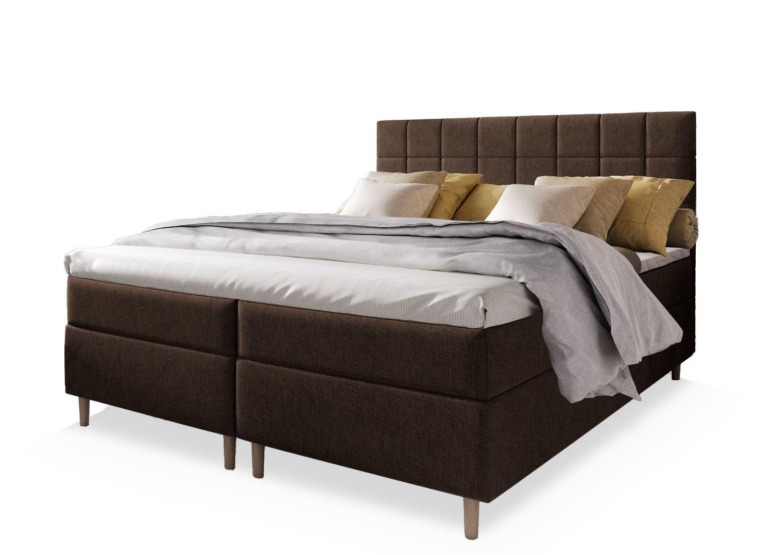 wohnli-moebel-suche-800000651026 Wohnli Möbelsuche - BOXBETT IBIZA 140x200 cm mit Matratze und Topper - Braun
