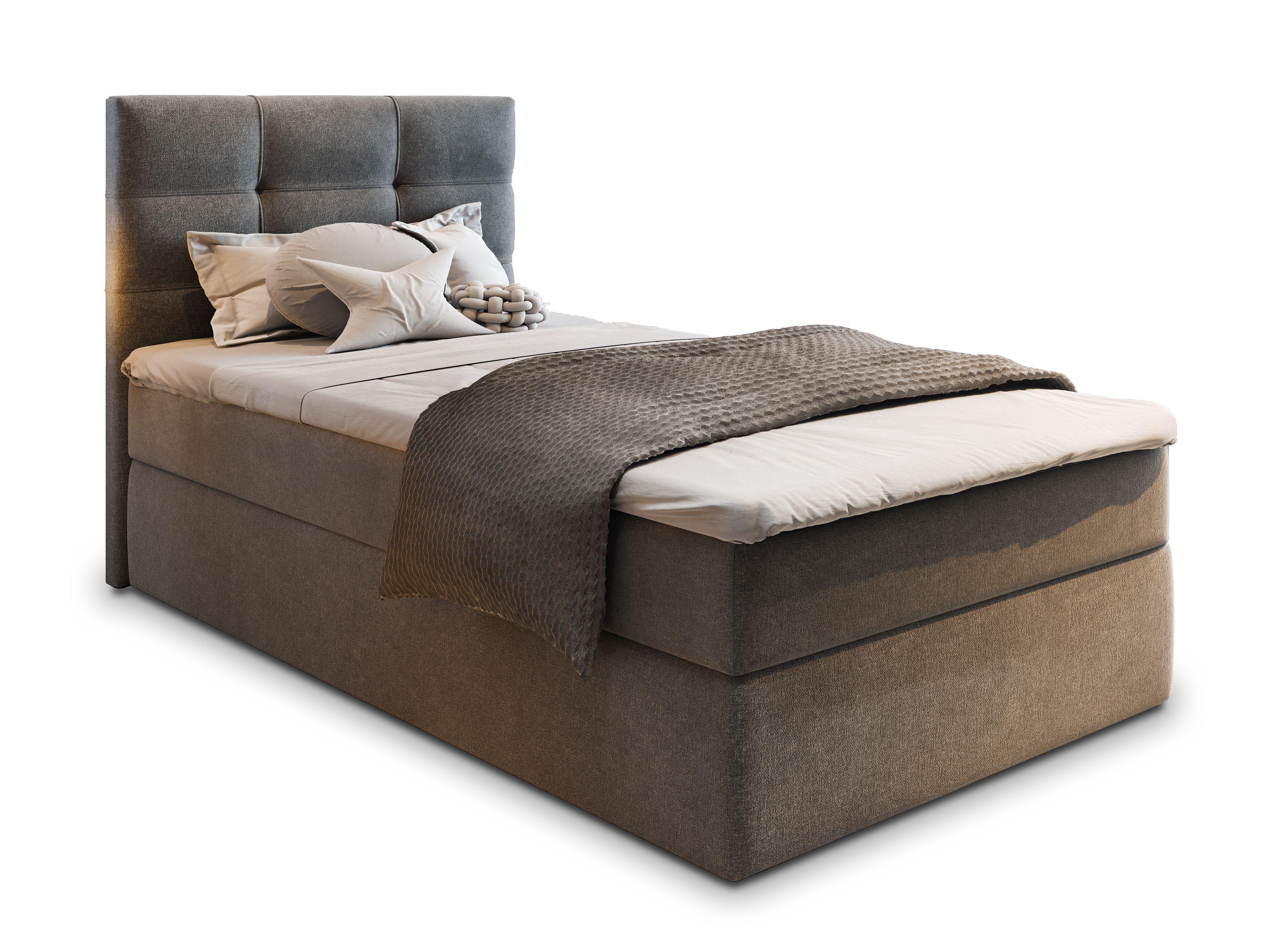 wohnli-moebel-suche-800000651098 Wohnli Möbelsuche - BOXBETT GLOS 90 90x200 cm mit Matratze und Topper
