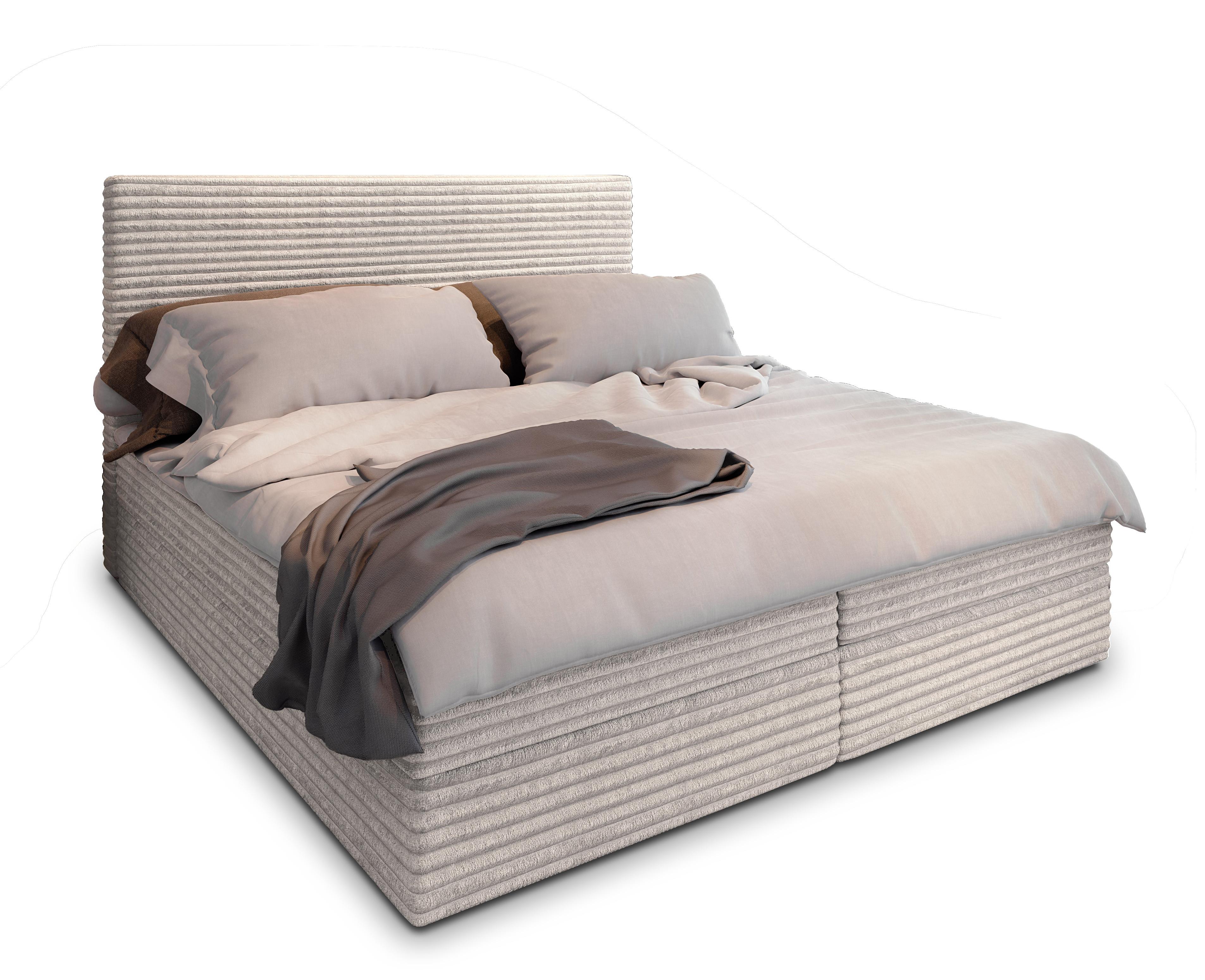 wohnli-moebel-suche-800000651198 Wohnli Möbelsuche - BOXBETT PISA 140x200 cm mit Matratze und Topper - Creme