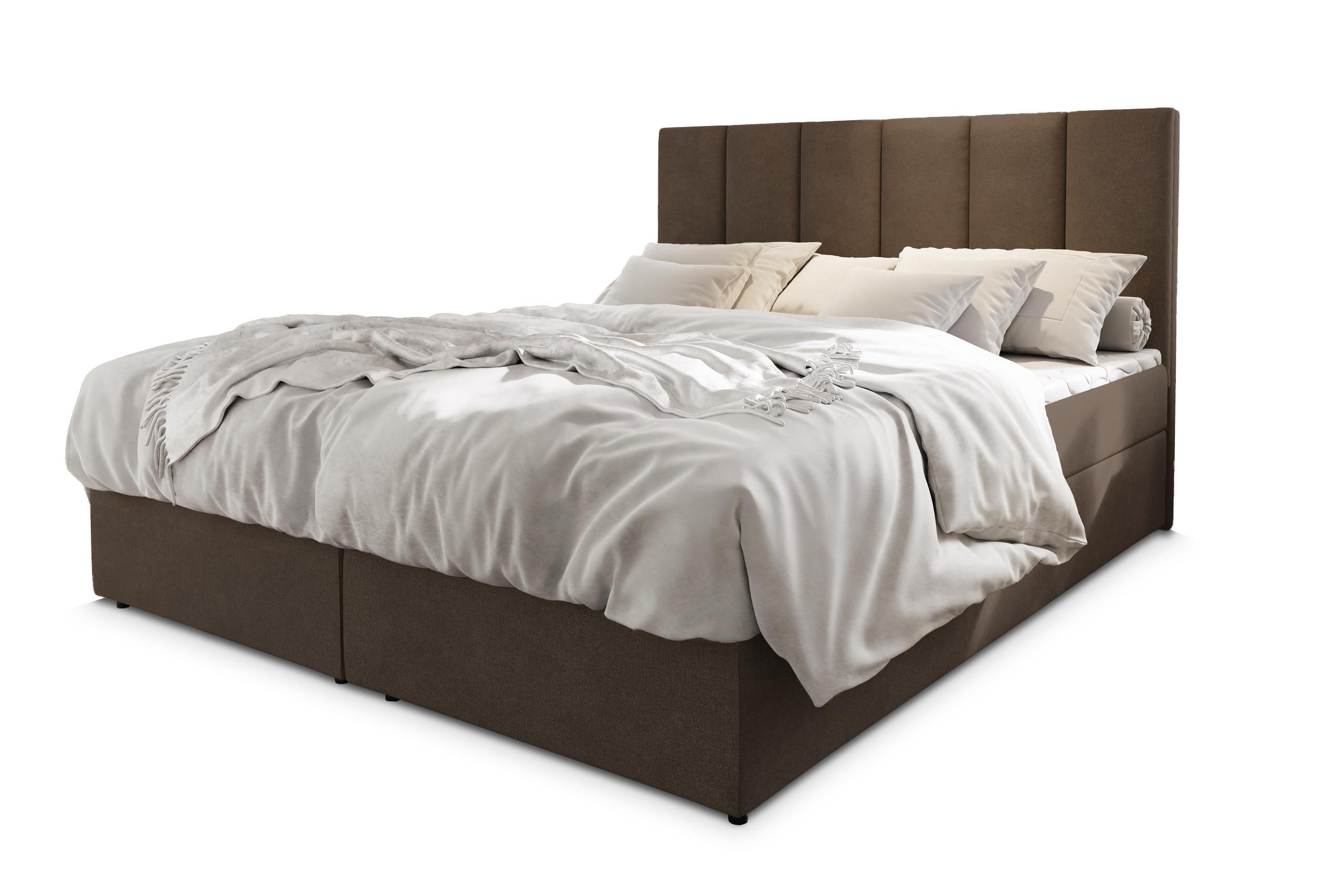wohnli-moebel-suche-800000651353 Wohnli Möbelsuche - BOXBETT MERIL 160x200 cm mit Matratze und Topper - Braun