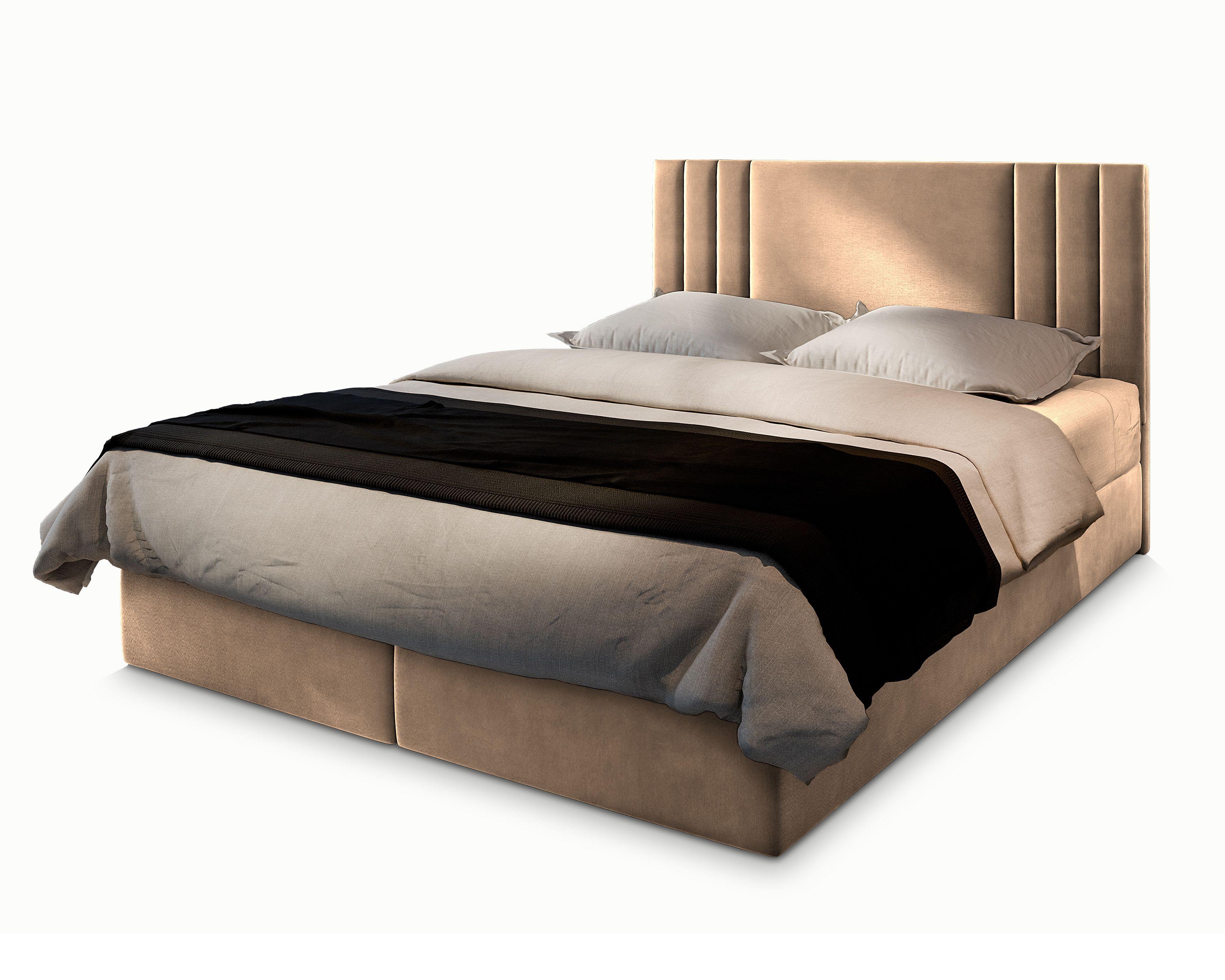 wohnli-moebel-suche-800000651484 Wohnli Möbelsuche - BOXBETT BRES 160x200 cm mit Matratze und Topper - Beige