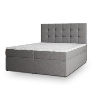 wohnli-moebel-suche-800000651618 Wohnli Möbelsuche - BOXBETT PALMA 180x200 cm mit Matratze und Topper - Hellgrau