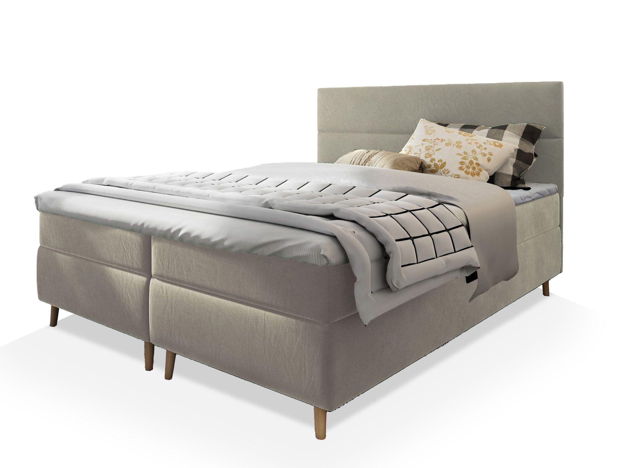 wohnli-moebel-suche-800000651691 Wohnli Möbelsuche - BOXBETT SANTA 180x200 cm mit Matratze und Topper - Beige