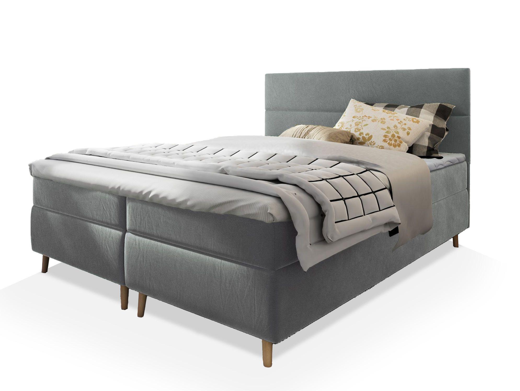 wohnli-moebel-suche-800000651699 Wohnli Möbelsuche - BOXBETT SANTA 180x200 cm mit Matratze und Topper - Hellgrau