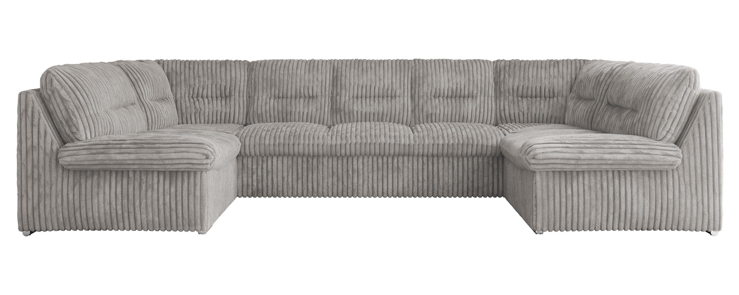 wohnli-moebel-suche-800000663875 Wohnli Möbelsuche - WOHNLANDSCHAFT COMODO U Hellgrau Cord