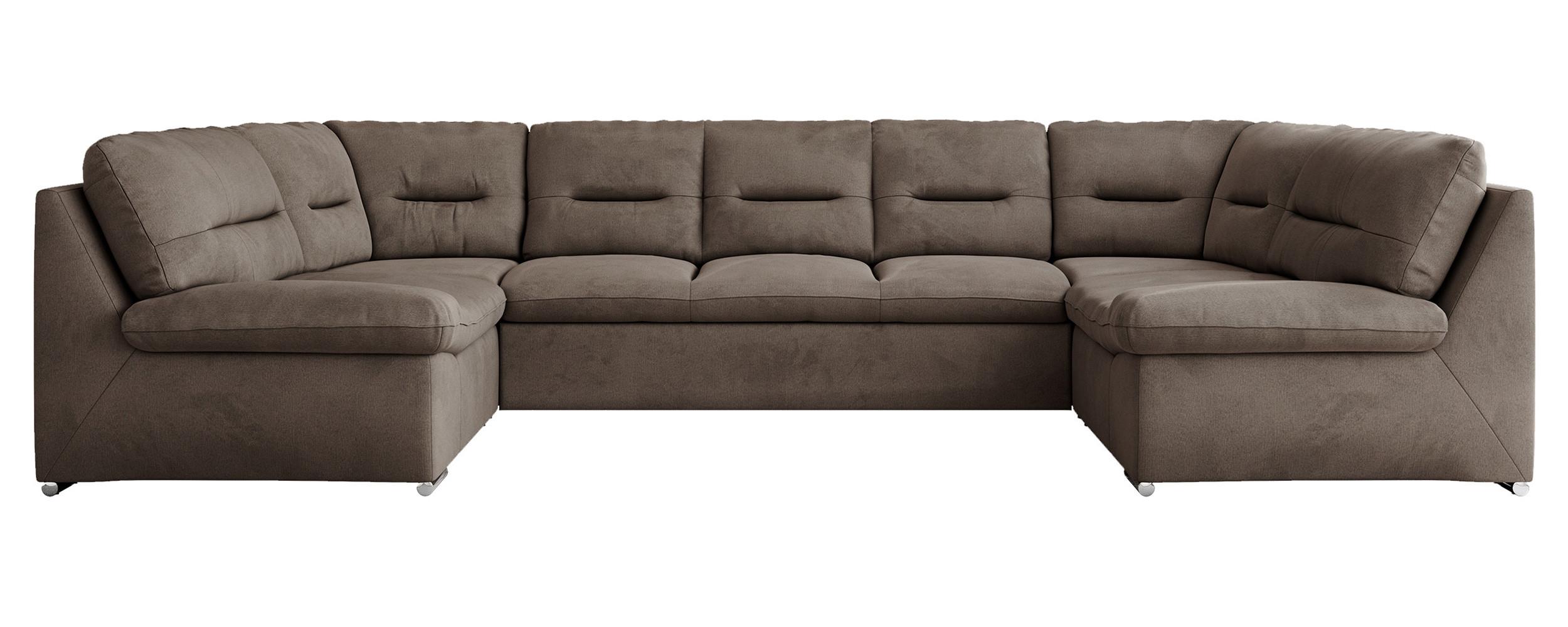 wohnli-moebel-suche-800000664103 Wohnli Möbelsuche - WOHNLANDSCHAFT COMODO U Braun Velvet