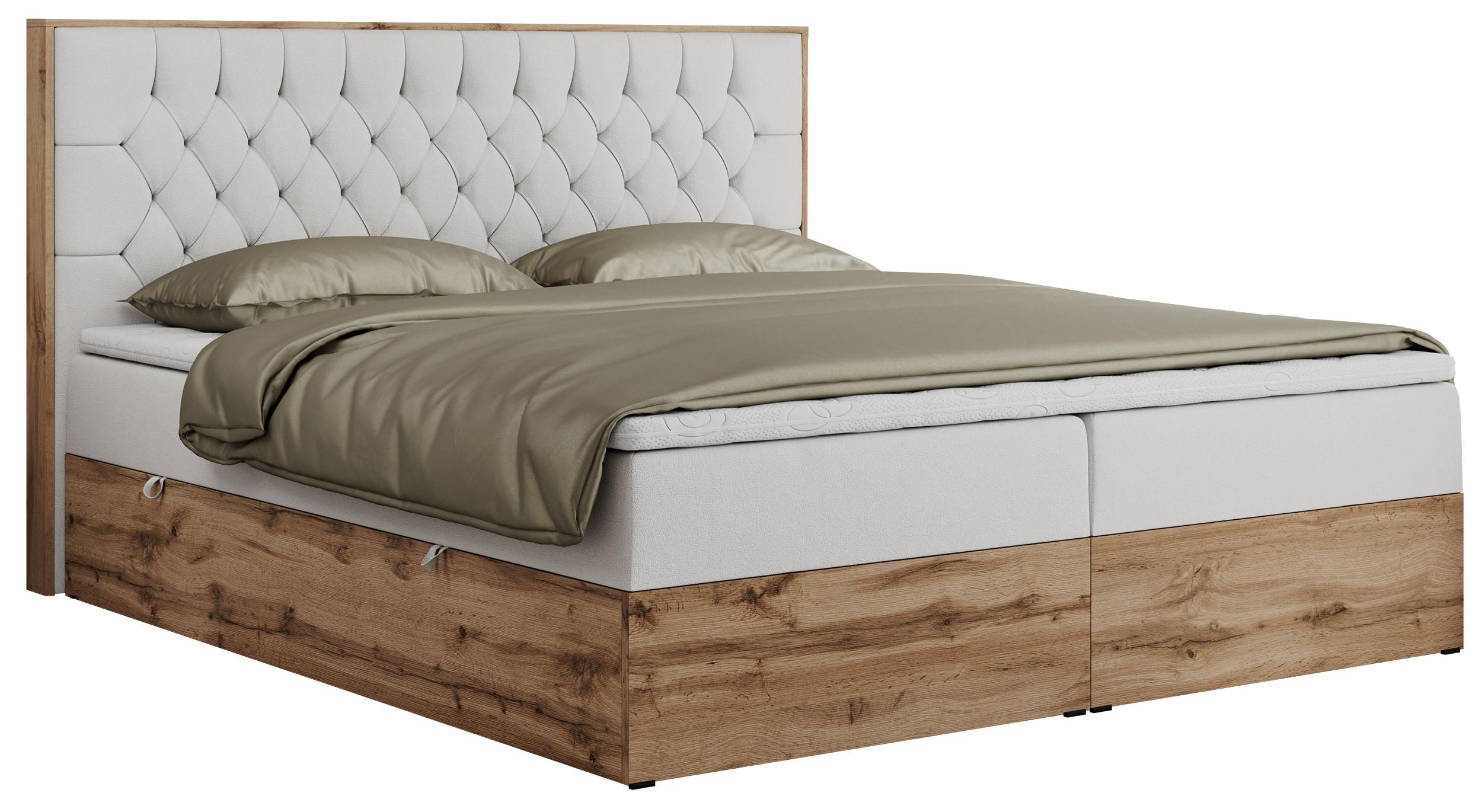 wohnli-moebel-suche-800000665311 Wohnli Möbelsuche - BOXBETT AMORE 160/200 Weiß Velvet - H4