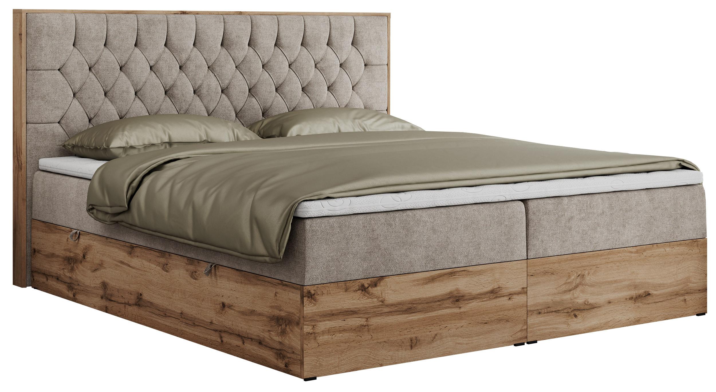 wohnli-moebel-suche-800000665315 Wohnli Möbelsuche - BOXBETT AMORE 180/200 Beige Struktur - H3