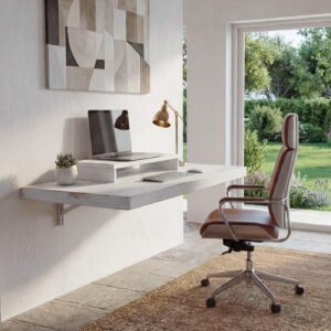 WANDTISCH KLAPPBAR rechteckig Reinweiß Holz MCW Möbel > Tische > Esstische Weiß