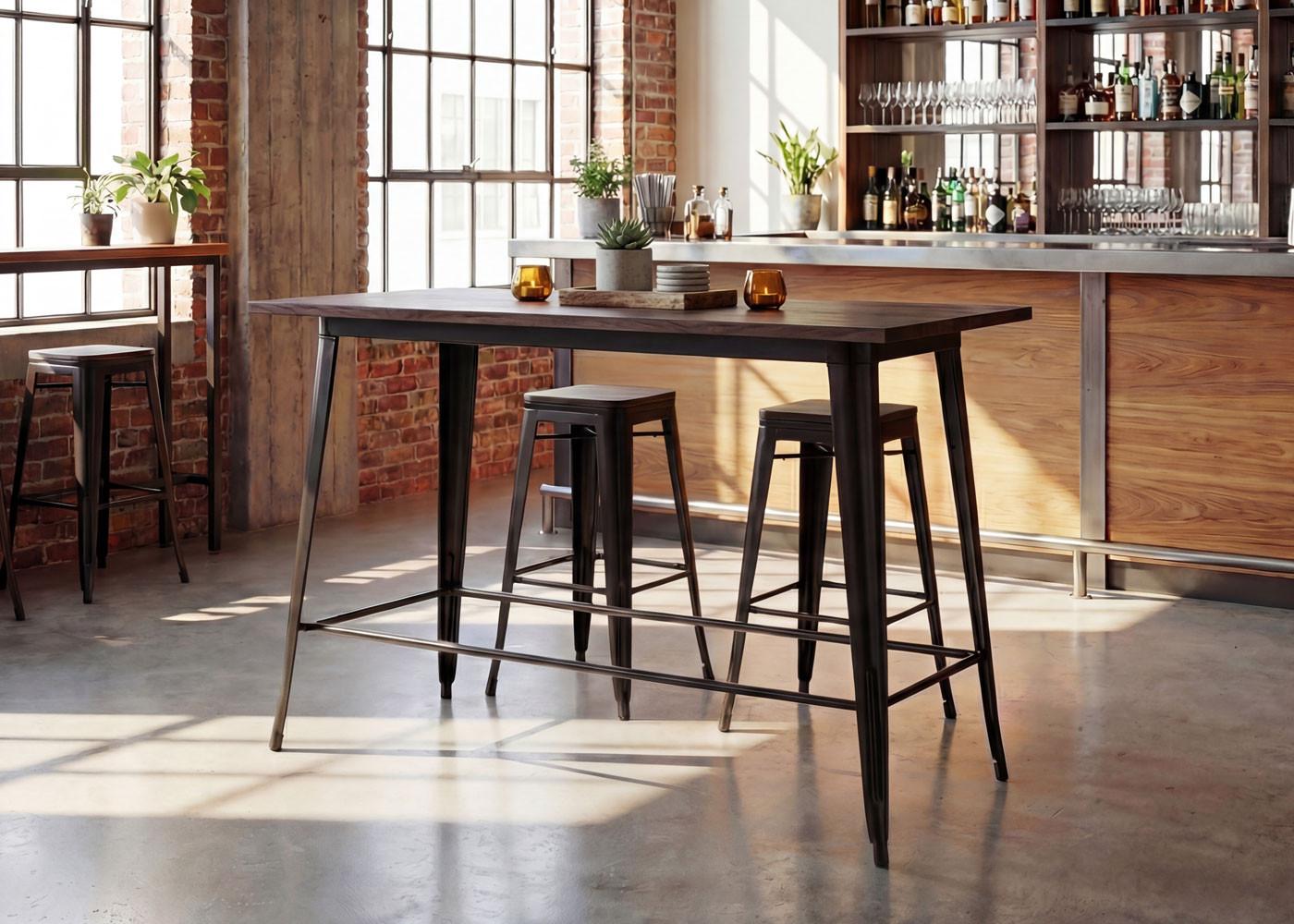 wohnli-moebel-suche-800000678581-1 BARTISCH rechteck Braun Holz MCW Möbel > Tische > Bartische Braun