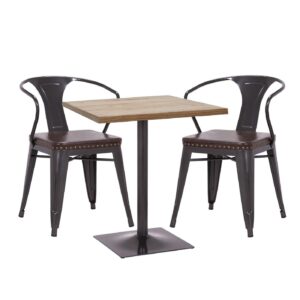 wohnli-moebel-suche-800000678598-1 BISTROTISCH eckig Braun Holz MCW Möbel > Tische > Bartische Braun