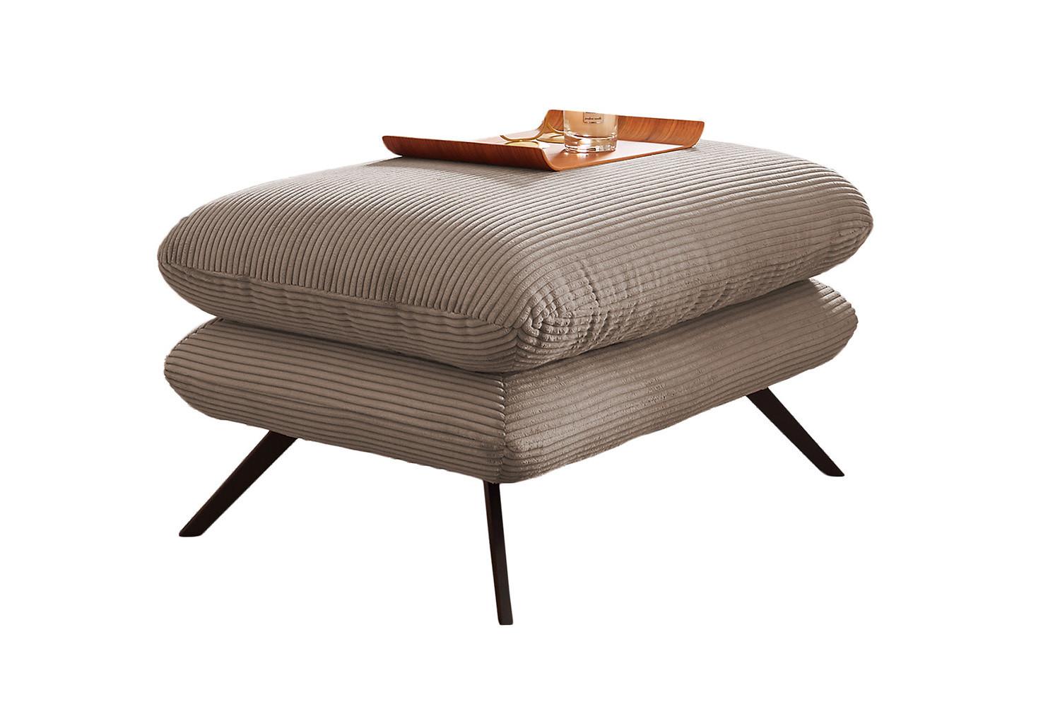 wohnli-moebel-suche-800000679321 Wohnli Möbelsuche - HOCKERBANK CHARME Taupe Cord