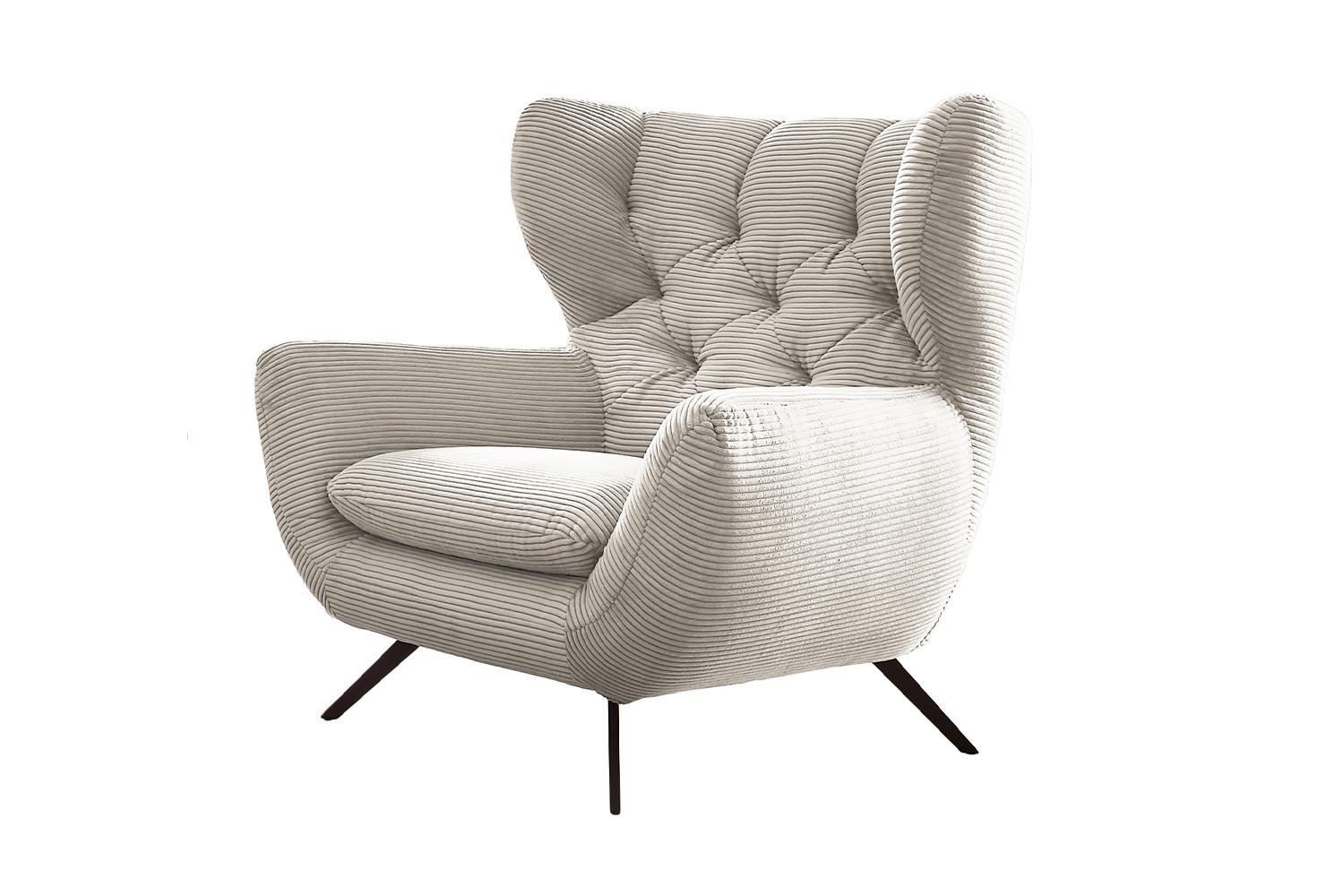 wohnli-moebel-suche-800000679488 Wohnli Möbelsuche - SESSEL CHARME Cremeweiß Cord