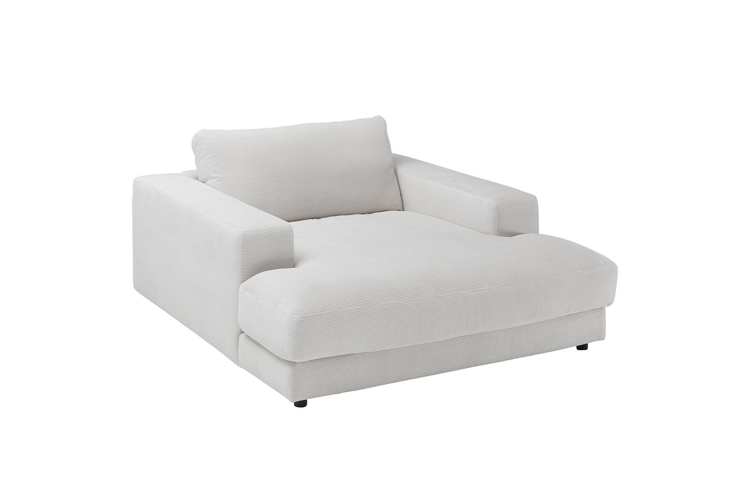 wohnli-moebel-suche-800000679621 Wohnli Möbelsuche - LONGSEAT MADELINE Weiß Cord