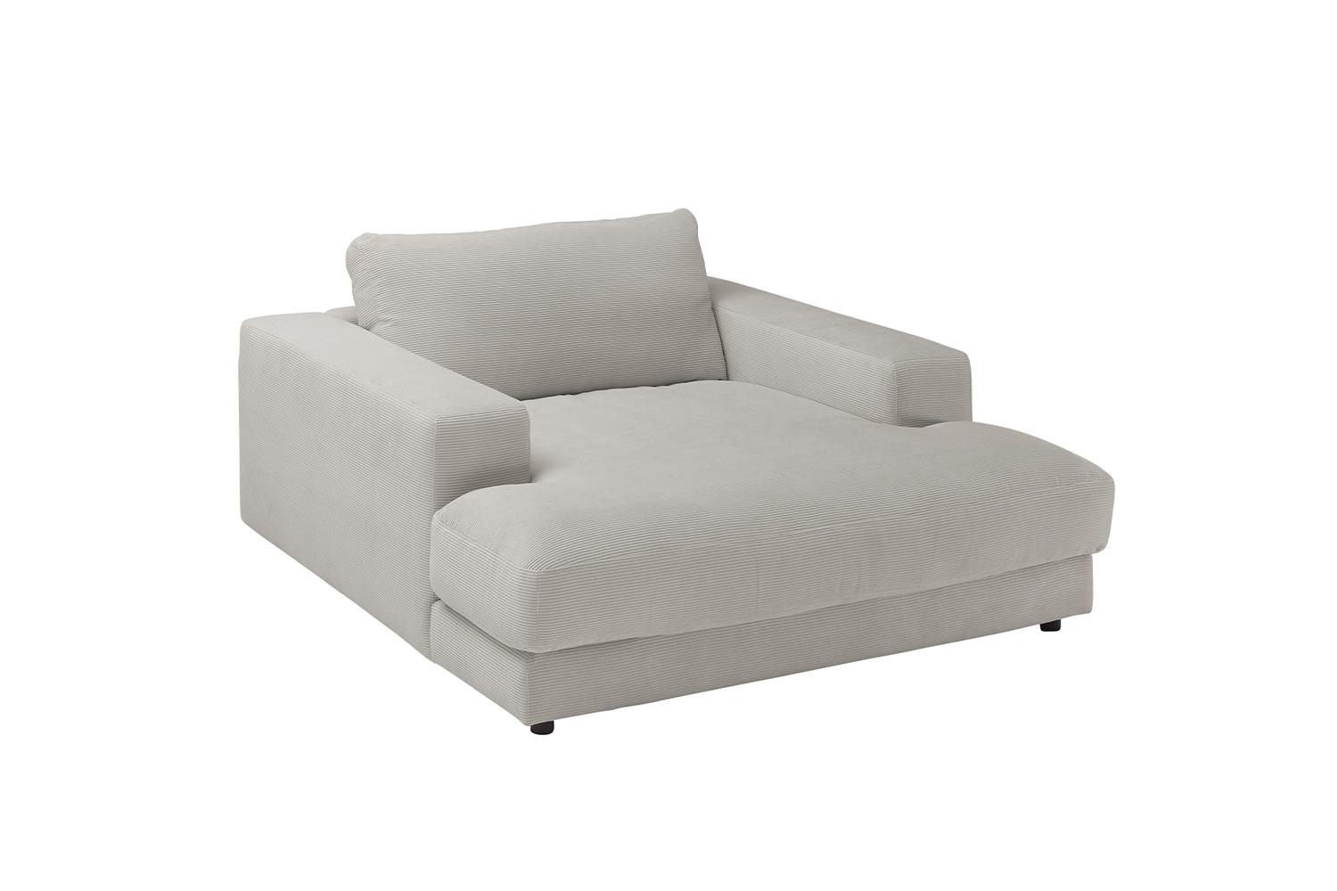 wohnli-moebel-suche-800000679653 Wohnli Möbelsuche - LONGSEAT MADELINE Grau Cord