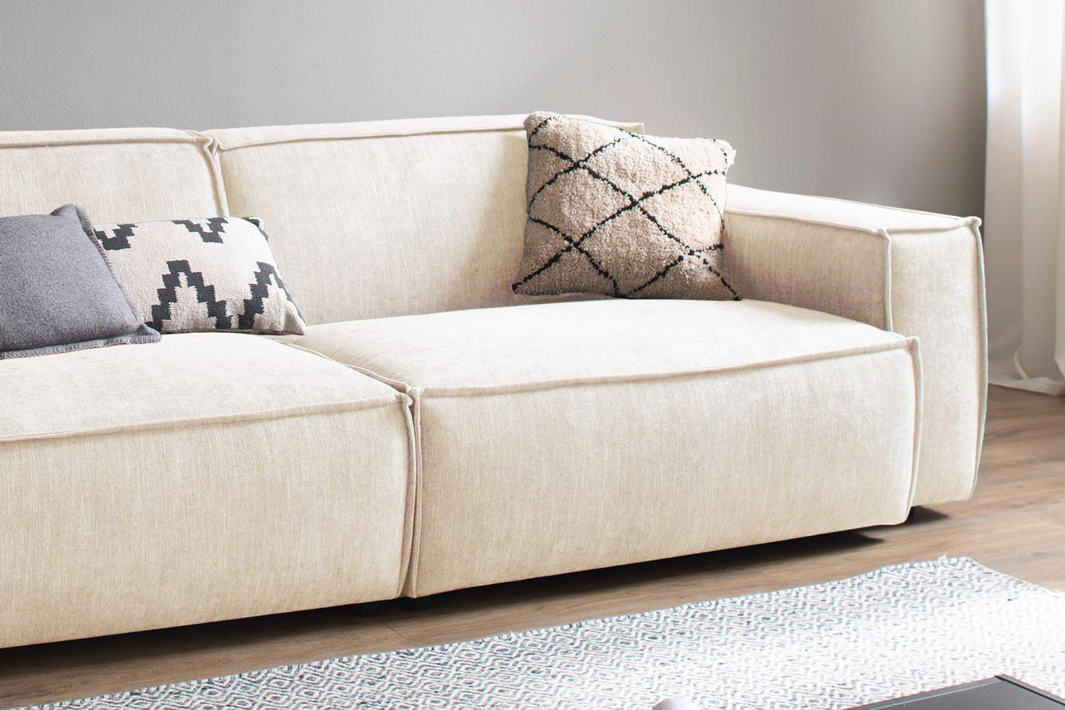 wohnli-moebel-suche-800000679665-1 SOFA SAMU Cremeweiß Webstoff Textil KAWOLA Möbel > Sofas & Couches > Sofas Weiß