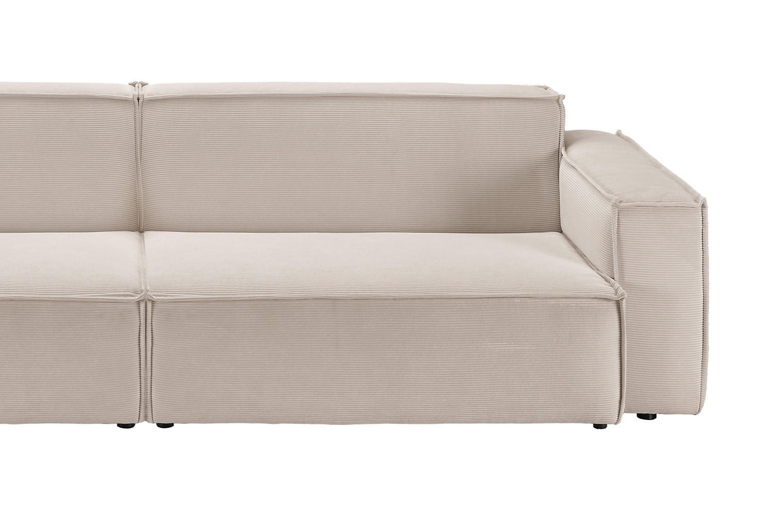 wohnli-moebel-suche-800000679698-1 SOFA SAMU Beige Cord Textil KAWOLA Möbel > Sofas & Couches > Sofas Beige