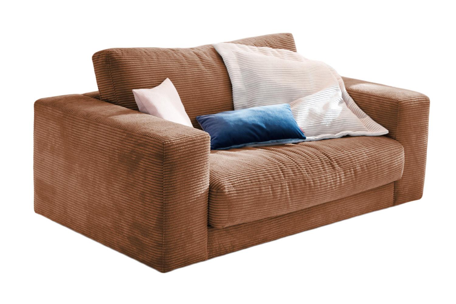 wohnli-moebel-suche-800000679825 Wohnli Möbelsuche - LOVESEAT MADELINE Braun Cord