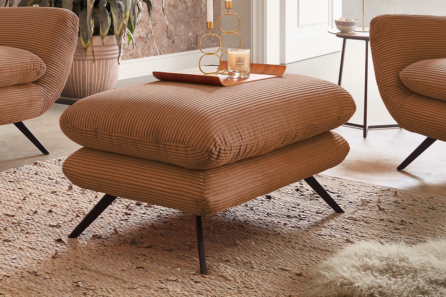 wohnli-moebel-suche-800000681774-1 SESSEL CHARME Braun Cord Textil KAWOLA Möbel > Sessel > Polstersessel Braun