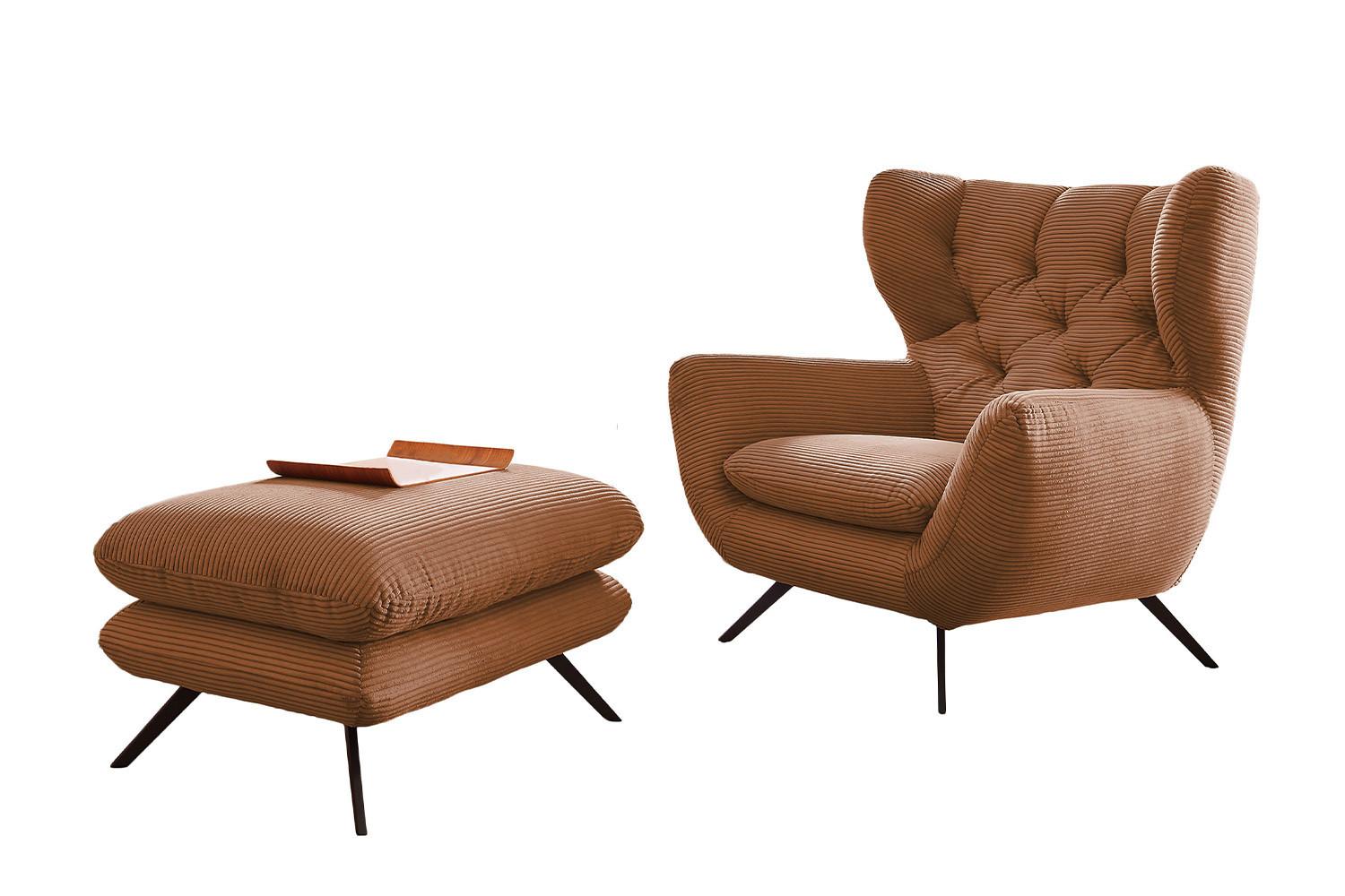 wohnli-moebel-suche-800000681774 Wohnli Möbelsuche - SESSEL CHARME Braun Cord