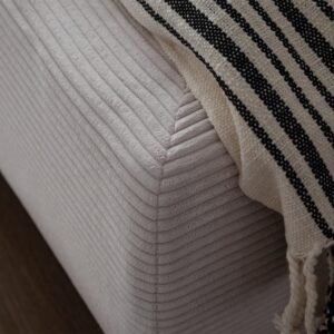 POLSTERBETT HENRY Cremeweiß Cord Textil KAWOLA Möbel > Betten > Polsterbetten Weiß