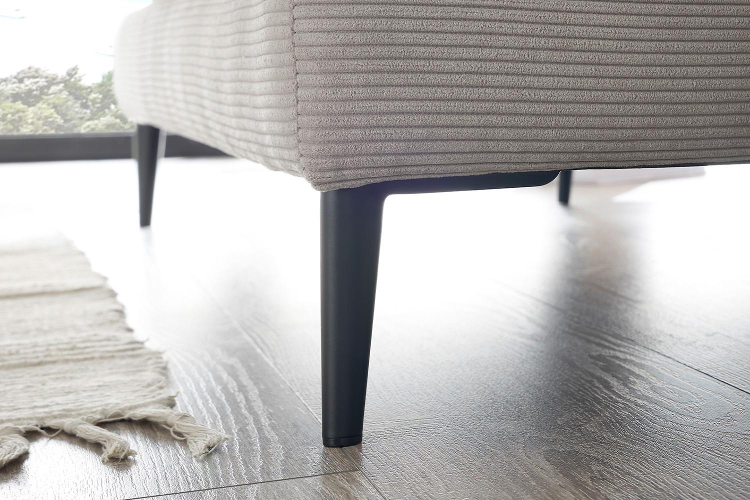 wohnli-moebel-suche-800000681980-1 LONGSEAT CARA Beige Cord Textil KAWOLA Möbel > Sessel > Polstersessel Beige