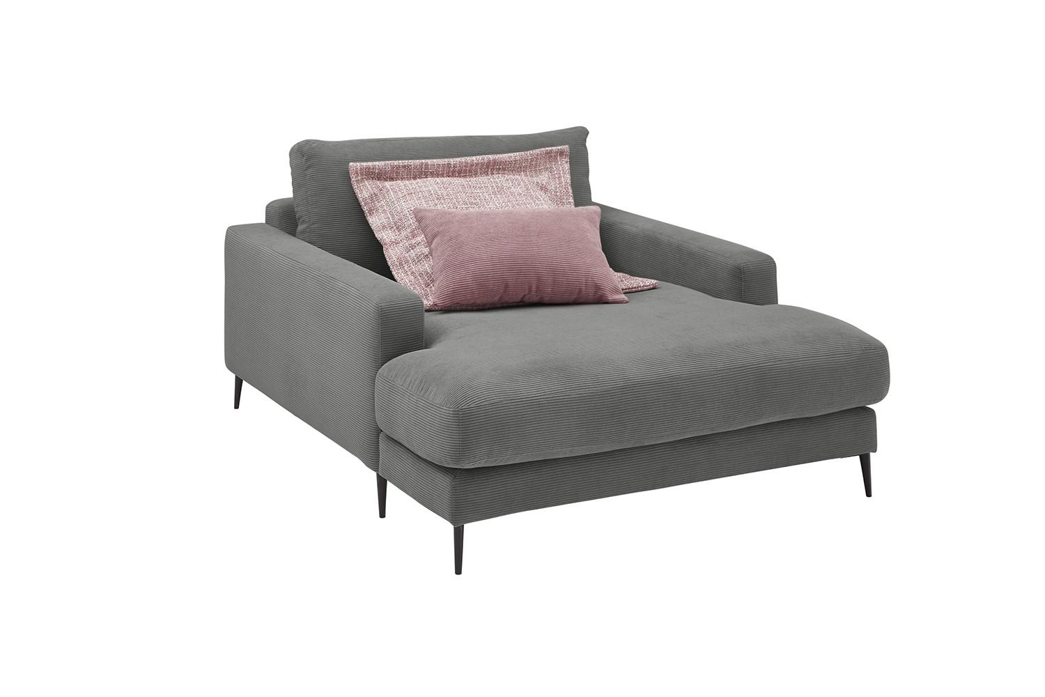 wohnli-moebel-suche-800000681990 Wohnli Möbelsuche - LONGSEAT CARA Anthrazit Cord