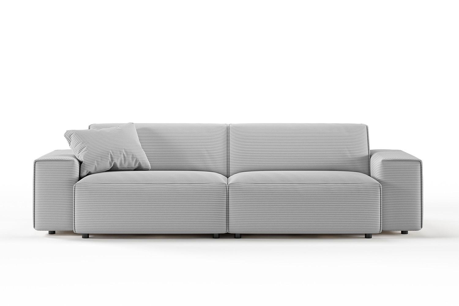 wohnli-moebel-suche-800000682072 Wohnli Möbelsuche - SOFA RANI Hellgrau Cord