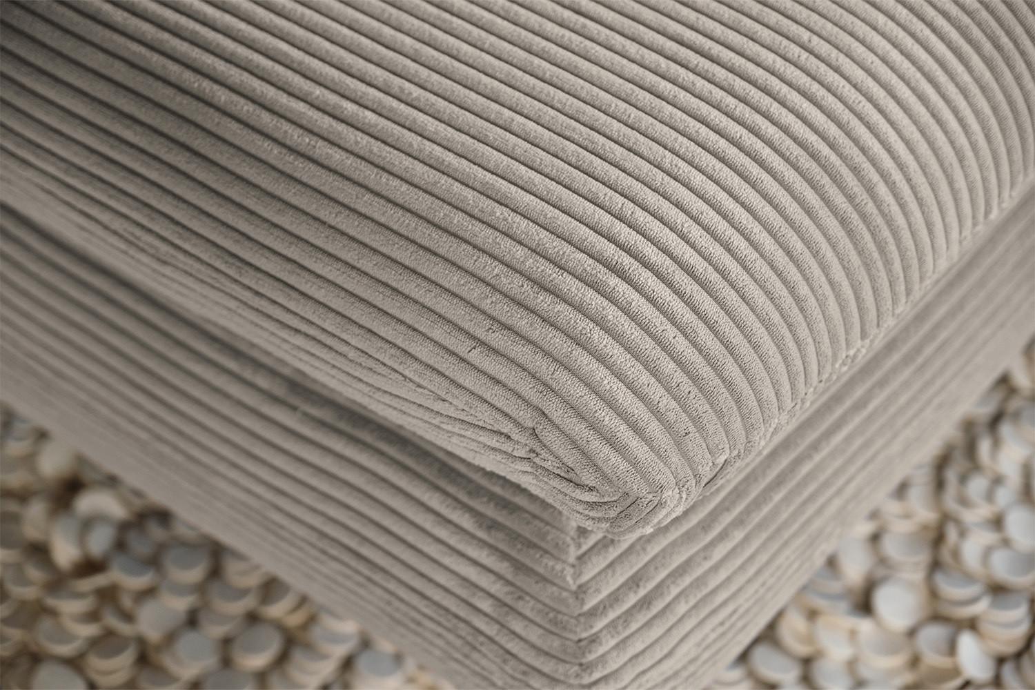wohnli-moebel-suche-800000682077-1 LONGSEAT CHAMRE Grau Cord Textil KAWOLA Möbel > Sessel > Polstersessel Grau