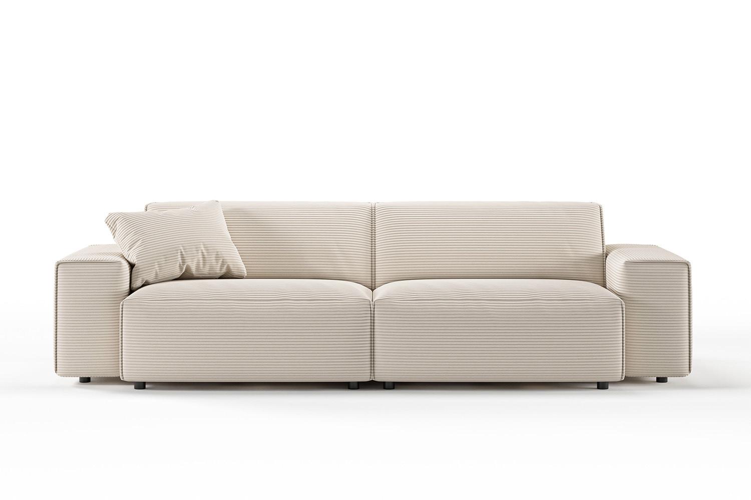 Wohnli Möbelsuche - SOFA RANI Cremeweiß Cord
