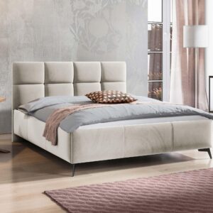 wohnli-moebel-suche-800000683777-1 POLSTERBETT Genua Textil MIRJAN24 Möbel > Betten > Polsterbetten Beige