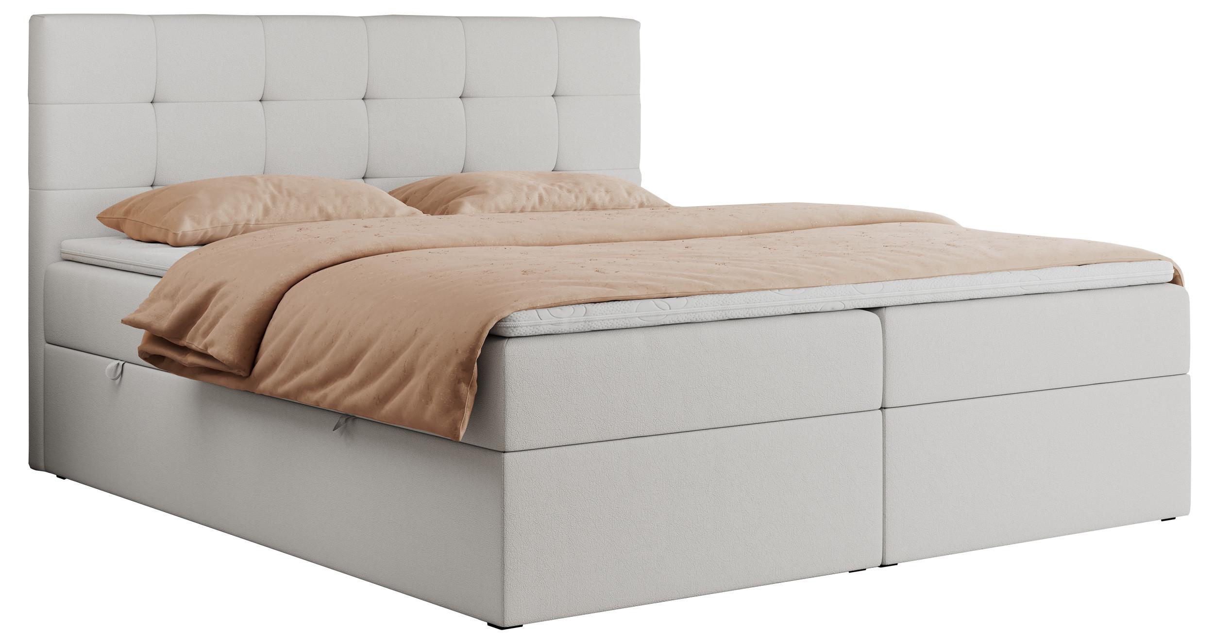 wohnli-moebel-suche-800000686584 Wohnli Möbelsuche - BOXBETT CENTO 200/200 Weiß Kunstleder - H4