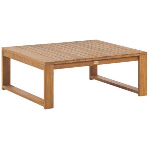 Wohnli Möbelsuche - GARTENTISCH FSC® zertifiziertes Akazienholz Heller Holzfarbton Timor