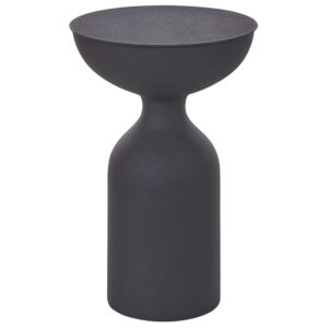 Wohnli Möbelsuche - BEISTELLTISCH Metall schwarz rund 36 cm Cota