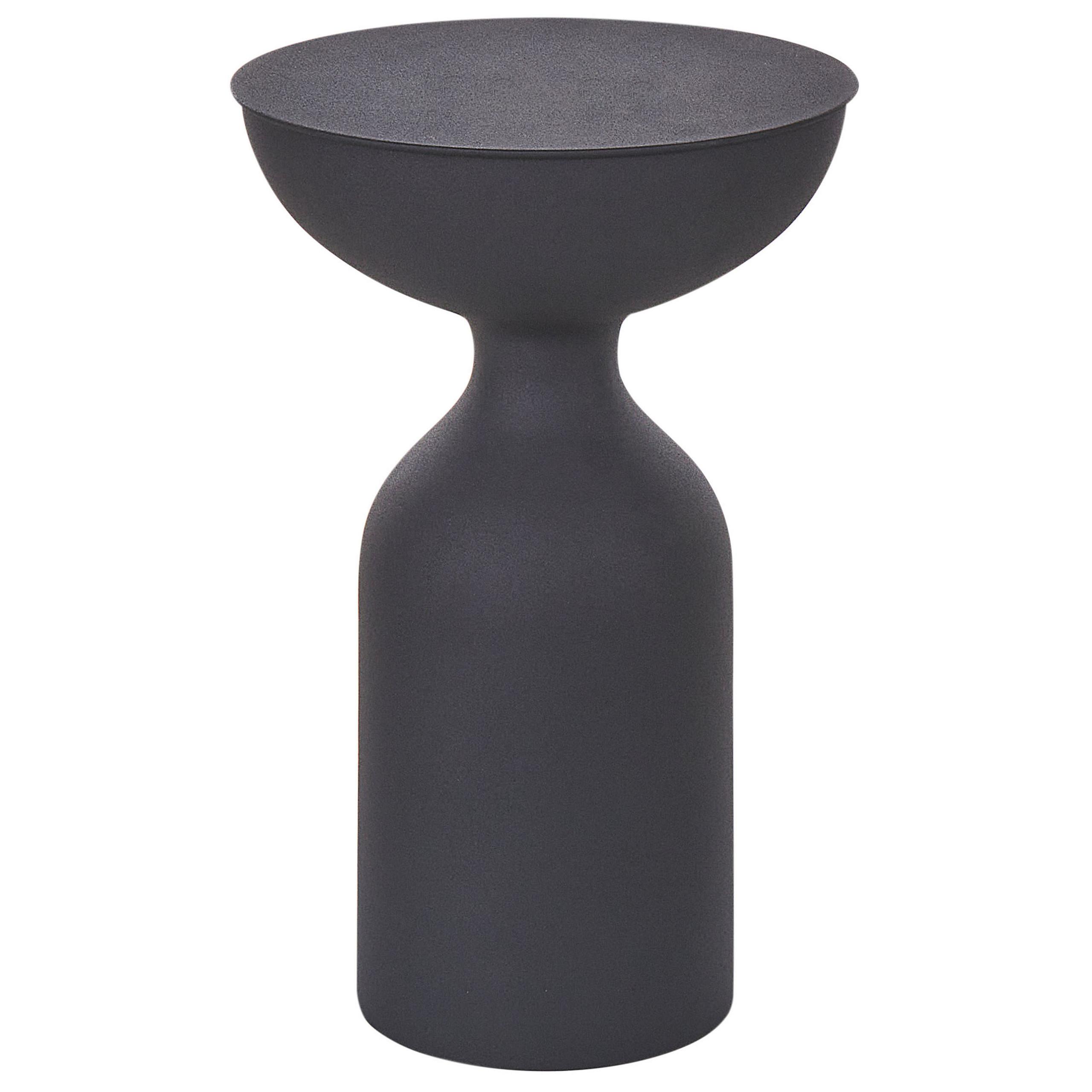 wohnli-moebel-suche-800000686805 Wohnli Möbelsuche - BEISTELLTISCH Metall schwarz rund 36 cm Cota