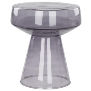 wohnli-moebel-suche-800000686824 Wohnli Möbelsuche - BEISTELLTISCH Rauchglas grau rund 37 cm Laguna