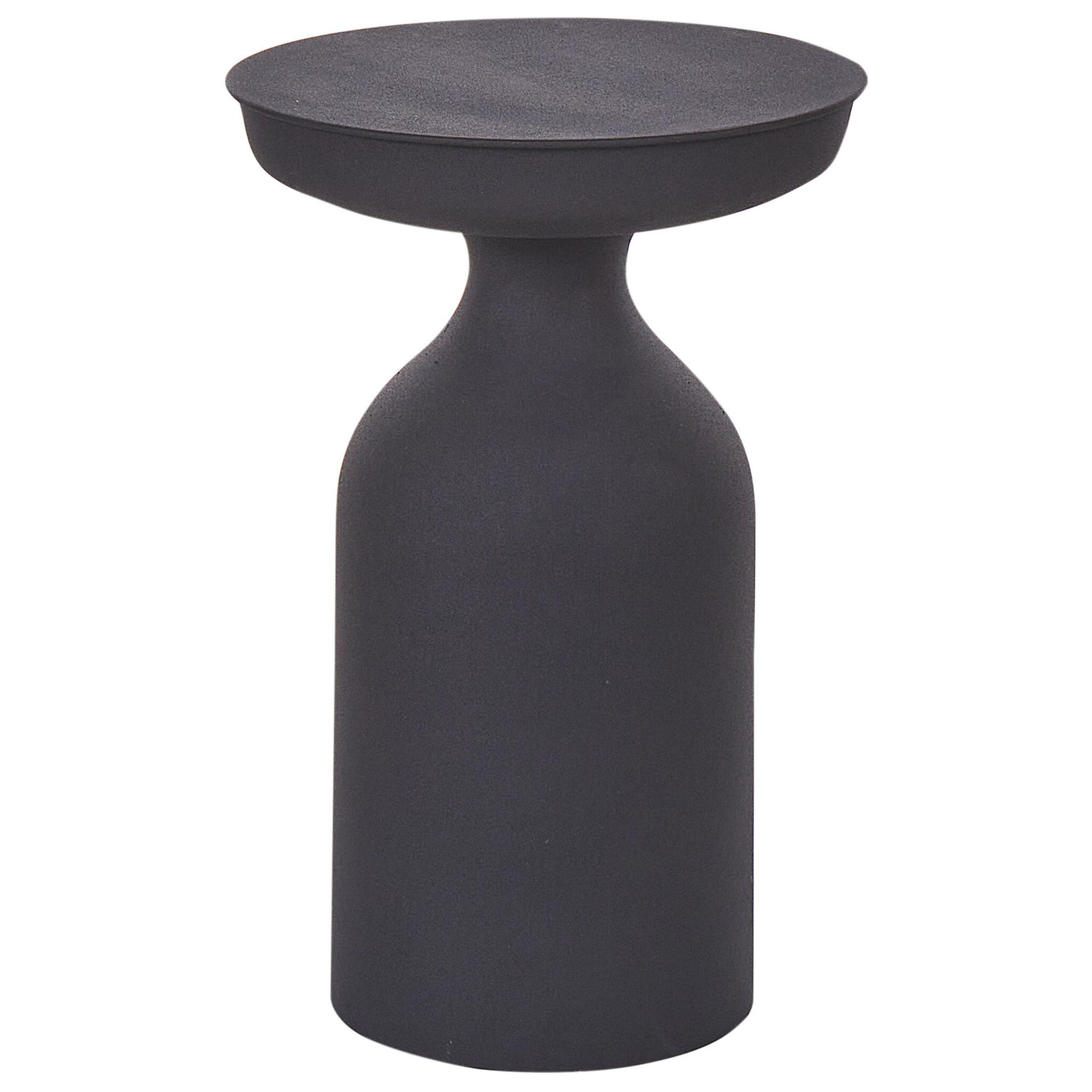 Wohnli Möbelsuche - BEISTELLTISCH Metall schwarz rund 33 cm Tenjo