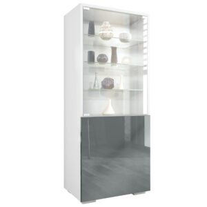 wohnli-moebel-suche-800000686904 Wohnli Möbelsuche - VITRINE Granada Grau Hochglanz